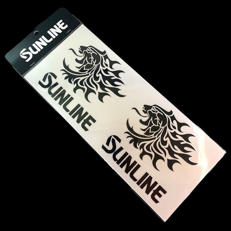 中壢鴻海釣具《SUNLINE》ST-6000 ST-6001 ST-4003獅子轉印貼紙 SUNLINE貼紙 DIY材料-細節圖6