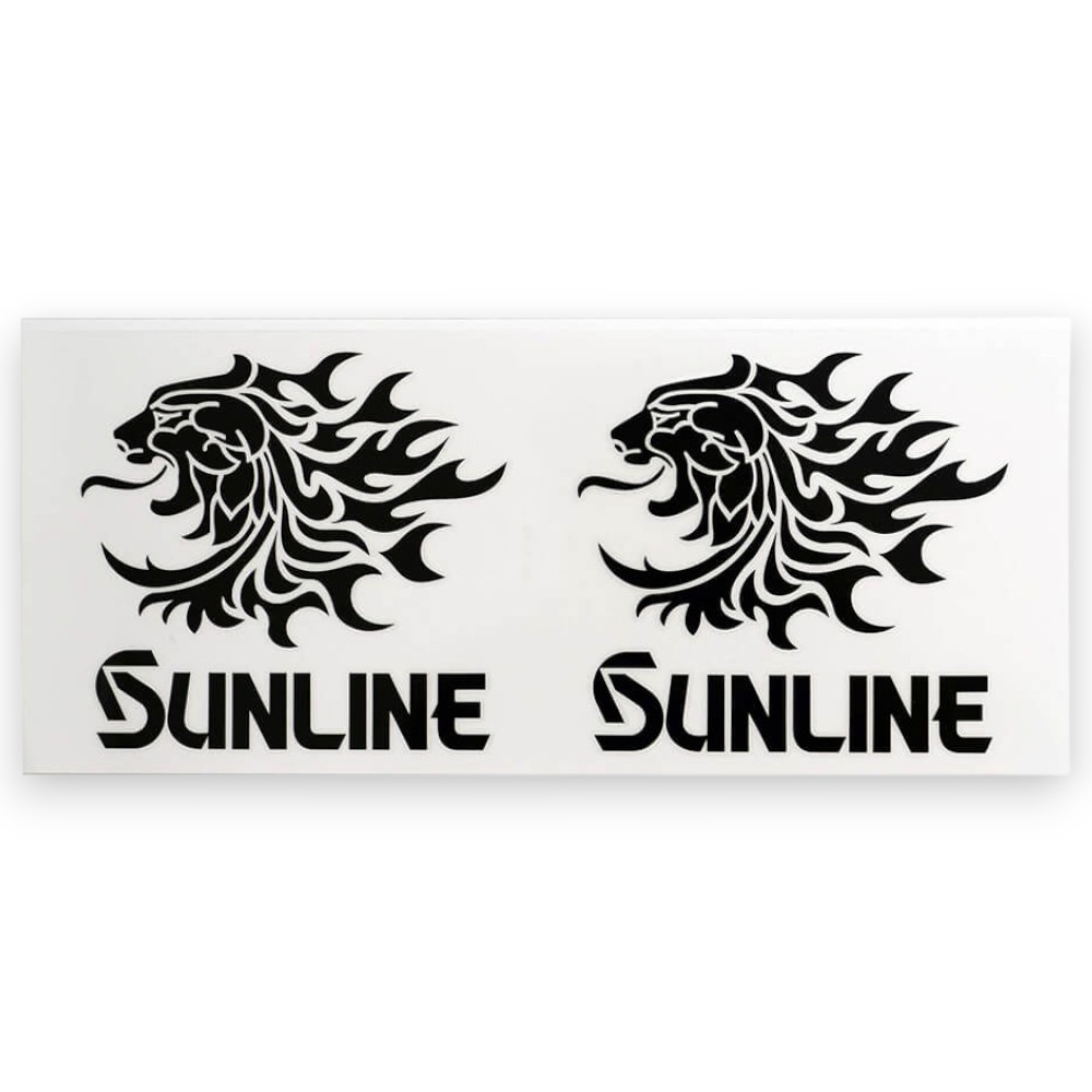 中壢紅海釣具【SUNLINE】ST-6000 ST-6001 獅子轉印貼紙  SUNLINE貼紙 DIY材料-規格圖4