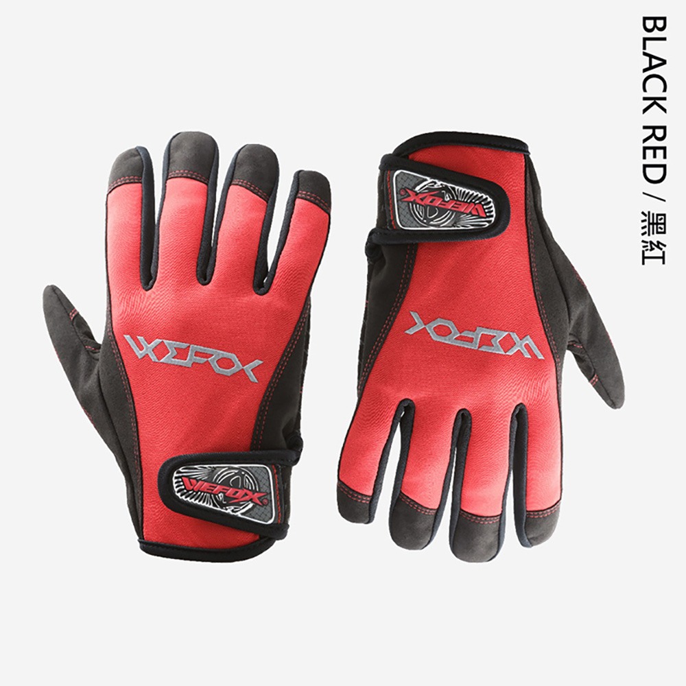 紅海釣具企業社【WEFOX】WCX-4012 全五指手套 鐵板手套 釣魚手套-細節圖3