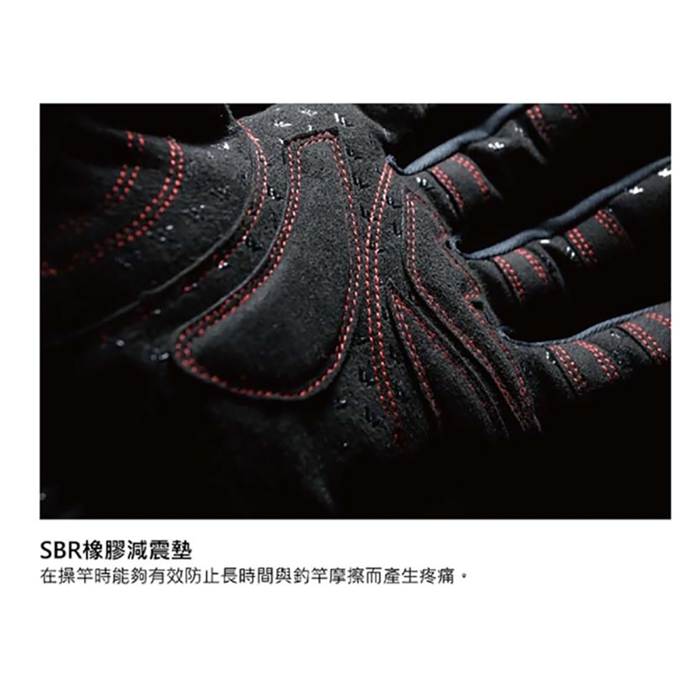紅海釣具企業社【WEFOX】WCX-4012 全五指手套 鐵板手套 釣魚手套-細節圖6