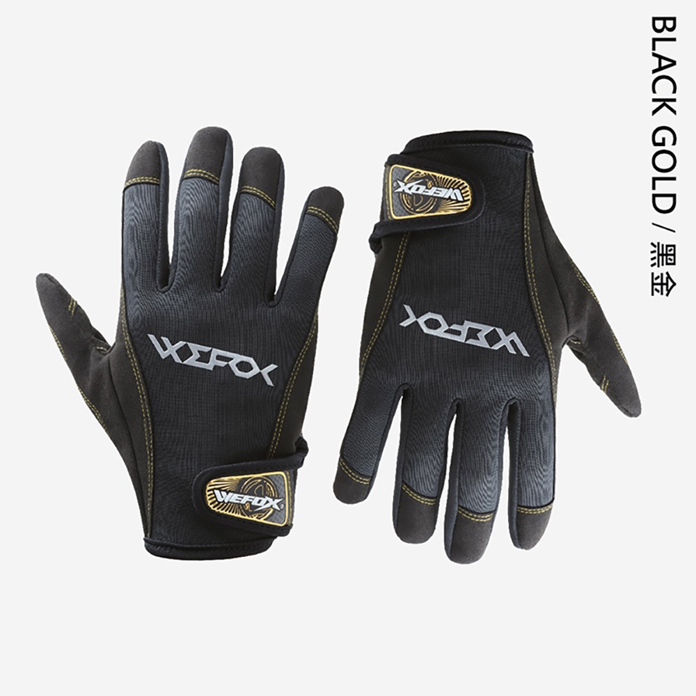 紅海釣具企業社【WEFOX】WCX-4012 全五指手套 鐵板手套 釣魚手套-規格圖8