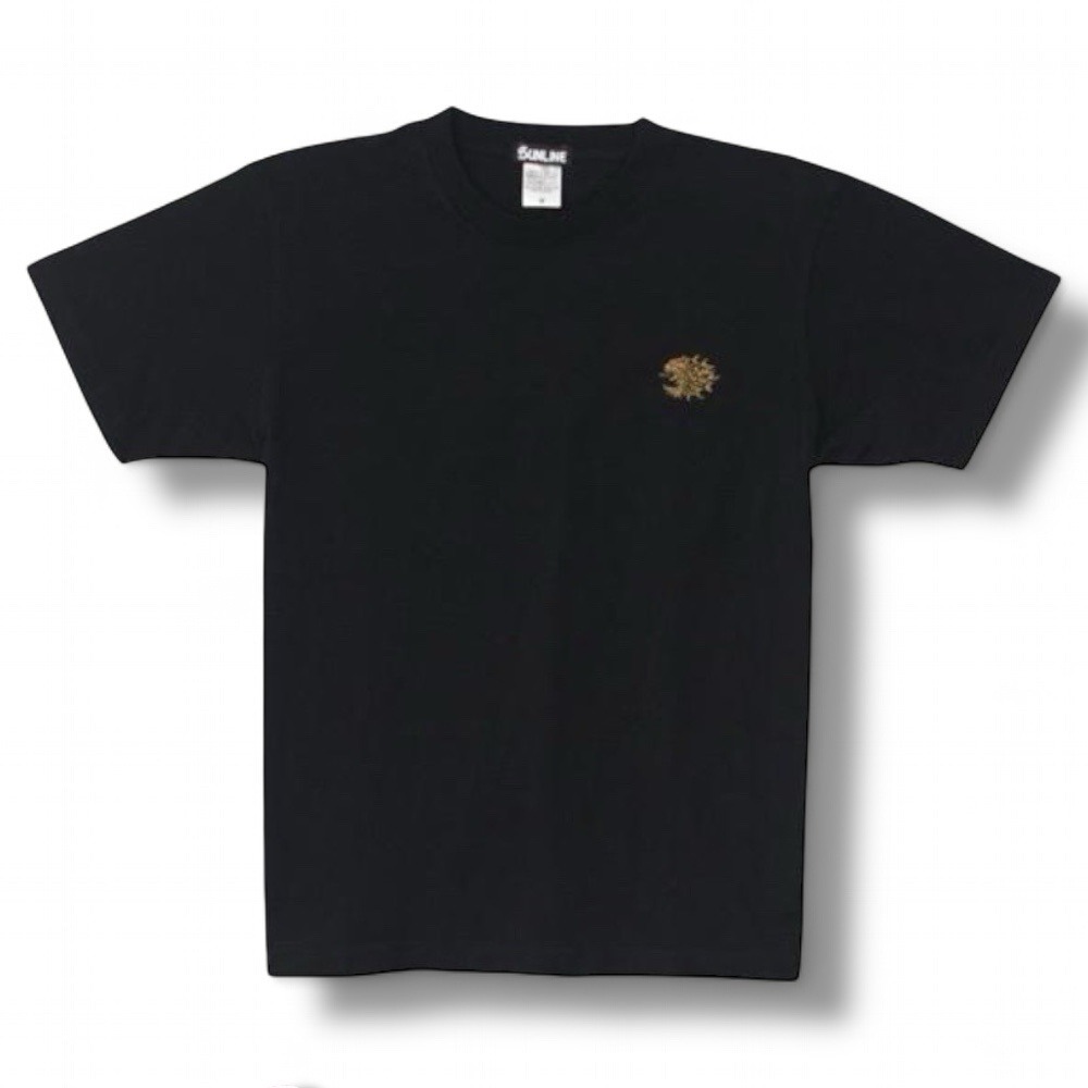 紅海釣具企業社【SUNLINE】SUW-15201T 獅子刺繡 黑色/藍色棉質短袖 T 卹 (22年春夏款)-出清特價-規格圖6