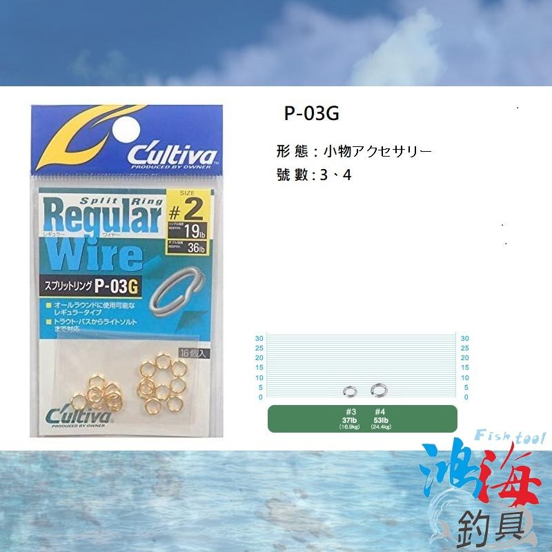 中壢鴻海釣具《OWNER》P-03G 路亞環 實心環 路亞環 船釣 鐵板 小搞搞-細節圖4