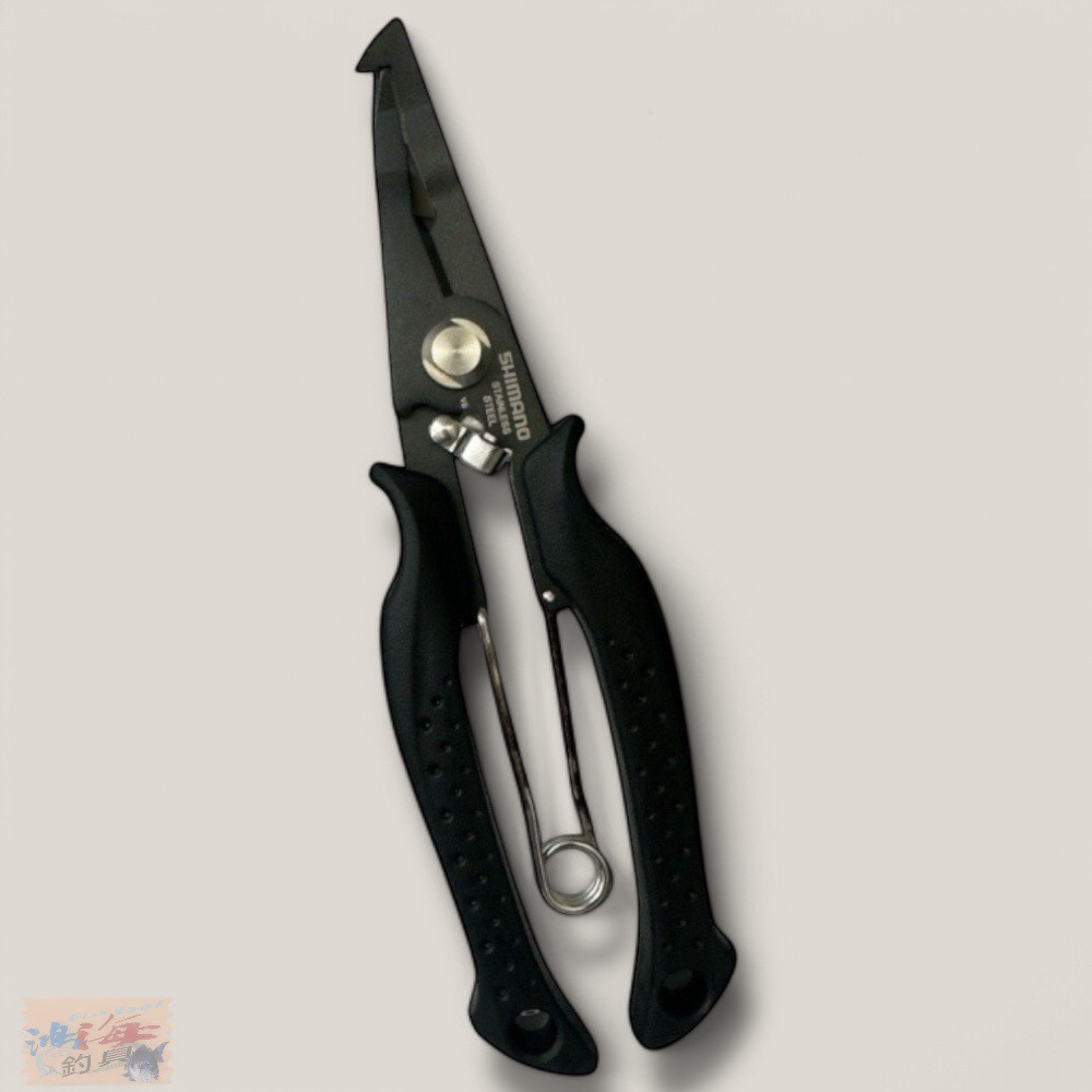 【紅海釣具企業社】SHIMANO CT-562P 釣魚剪鉗(先曲) 路亞鉗 釣魚鉗子 釣魚裝備-細節圖2