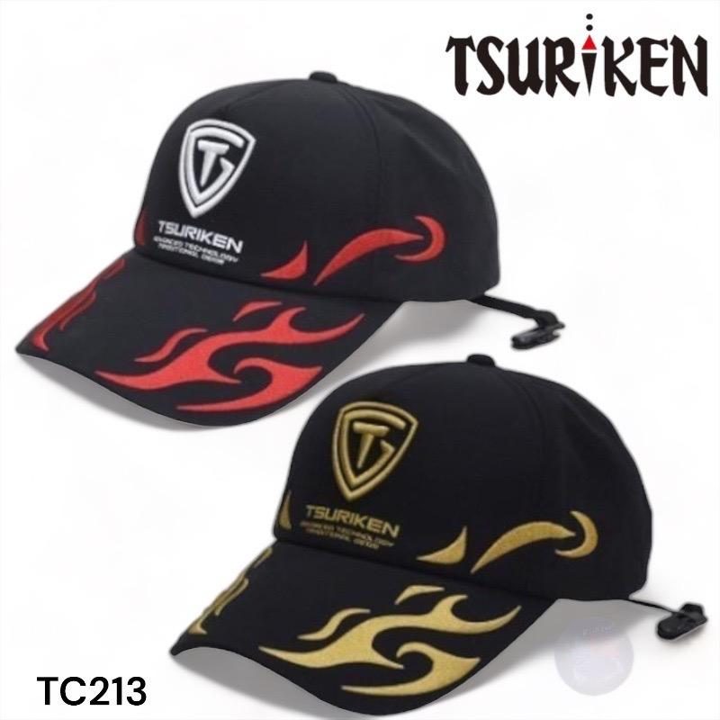 中壢鴻海釣具《TSURIKEN-釣研》フィッシングキャップ TC213 釣魚帽-細節圖2