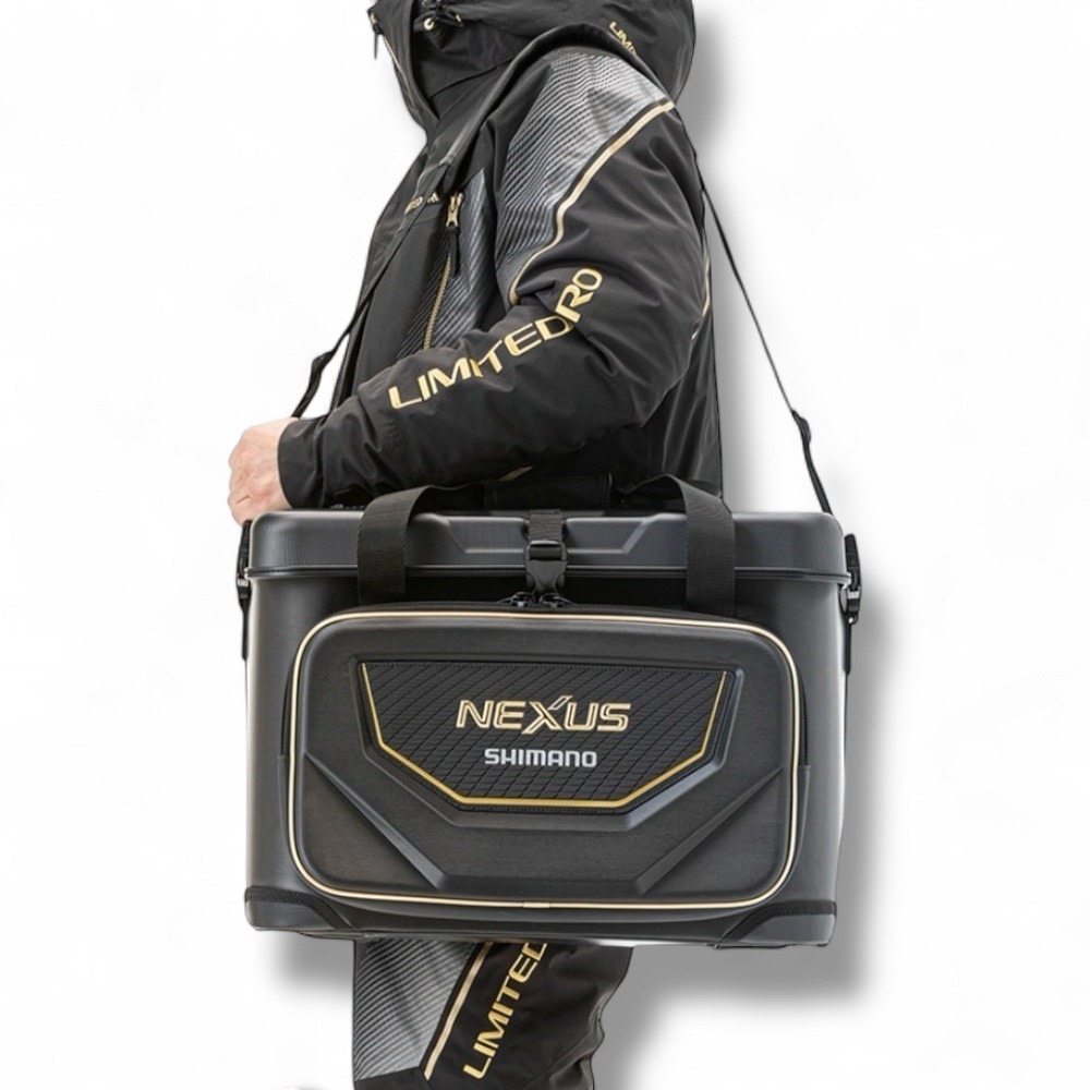 紅海釣具企業社 【SHIMANO】BA-125U 黑色/紅色 磯COOL用具收納箱XT 軟式冰箱 置物箱-細節圖4