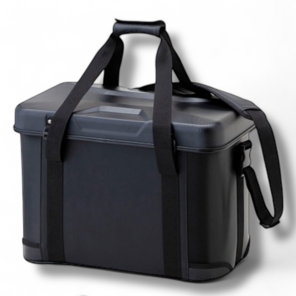 紅海釣具企業社 【SHIMANO】BA-125U 黑色/紅色 磯COOL用具收納箱XT 軟式冰箱 置物箱-細節圖7