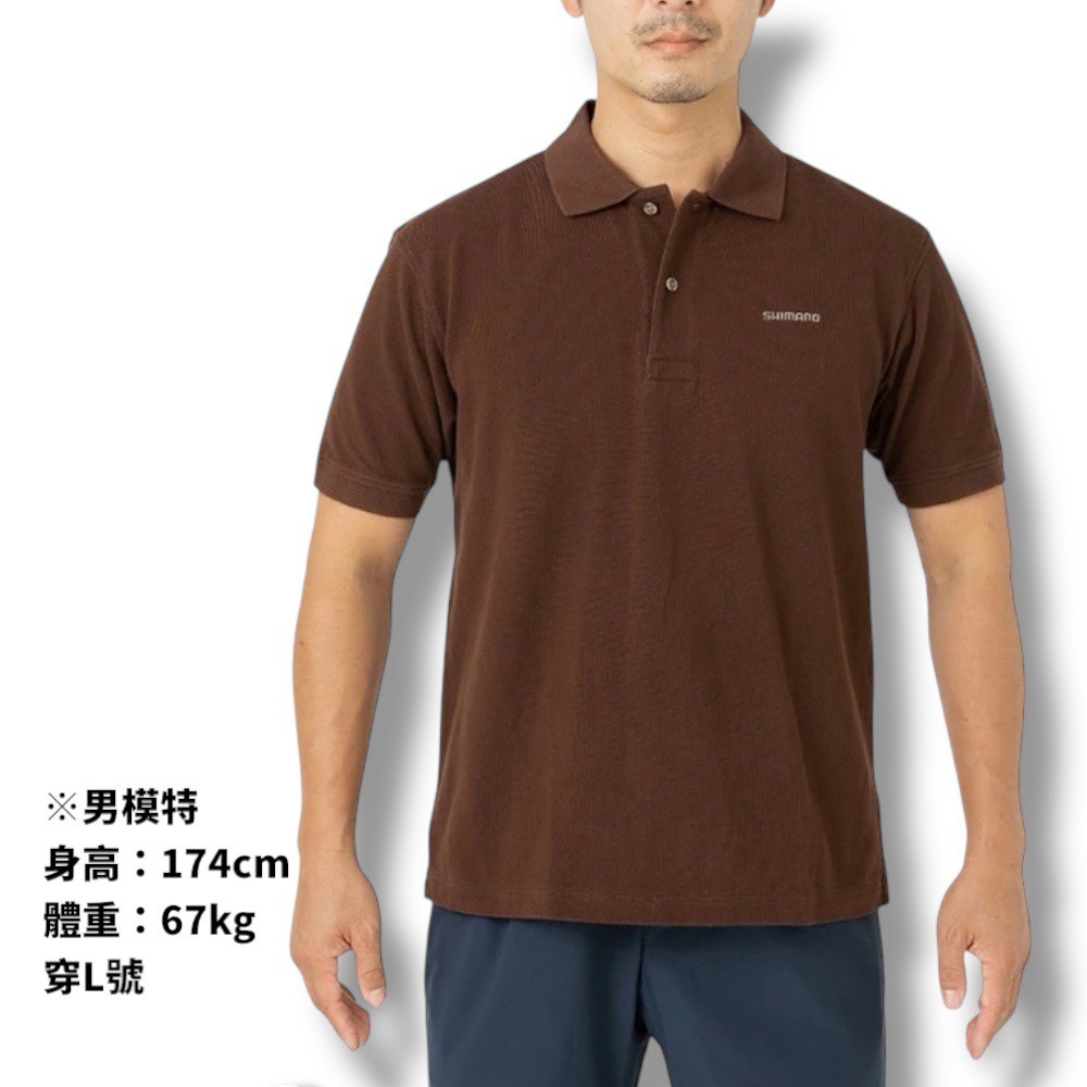 紅海釣具企業社【SHIMANO】SH-002V Polo衫 短袖上衣 POLO衫 (22年款)-細節圖5