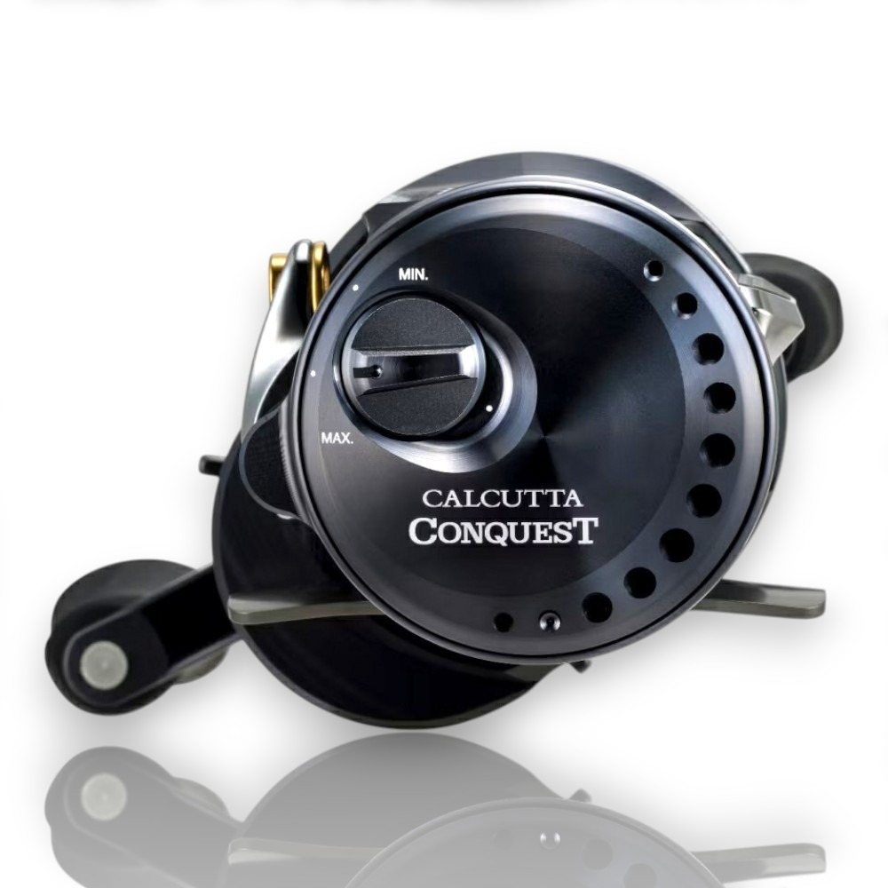中壢紅海釣具【SHIMANO】CALCUTTA CONQUEST SHALLOW EIDITON 兩軸捲線器(24年款)-細節圖5
