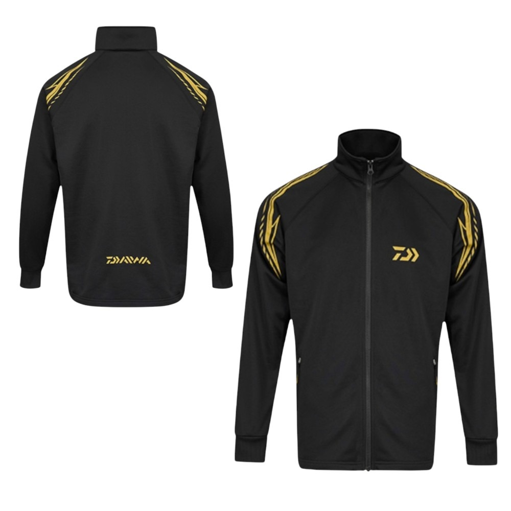 DE-5425CS黑色×金色針織休閒外套