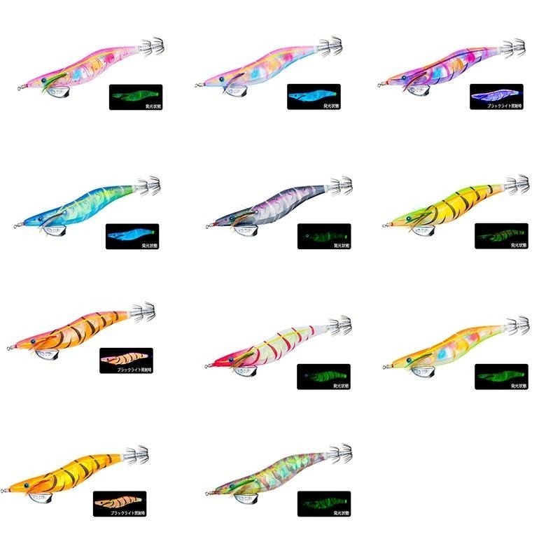 紅海釣具企業社《YO-ZURI》A1791- A1792-アオリーQ 3D  3.5吋-4吋 木蝦-細節圖3