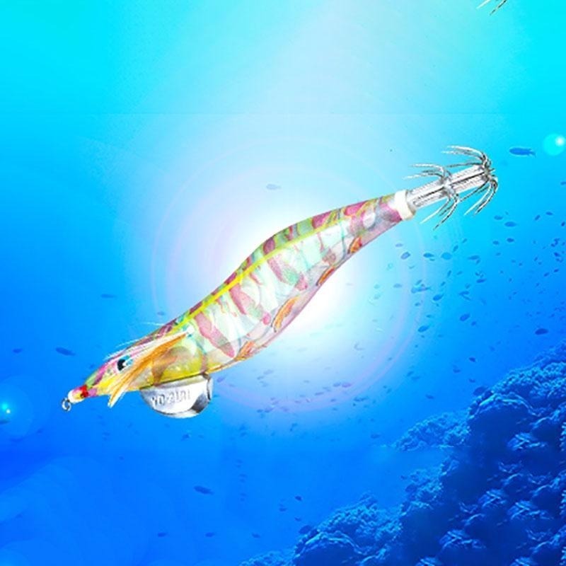 紅海釣具企業社《YO-ZURI》A1791- A1792-アオリーQ 3D  3.5吋-4吋 木蝦-細節圖4