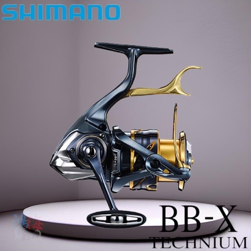 中壢鴻海釣具《SHIMANO》21 BB-X TECHNIUM  鐵殼牛 手剎車捲線器 頂級磯釣捲線器-細節圖2