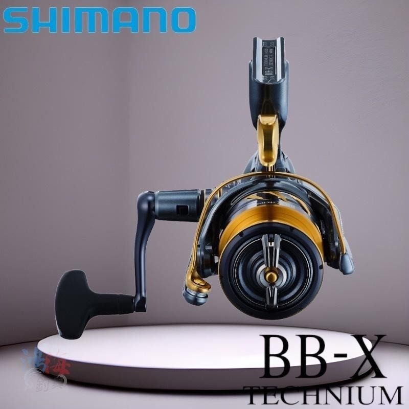 中壢鴻海釣具《SHIMANO》21 BB-X TECHNIUM  鐵殼牛 手剎車捲線器 頂級磯釣捲線器-細節圖4