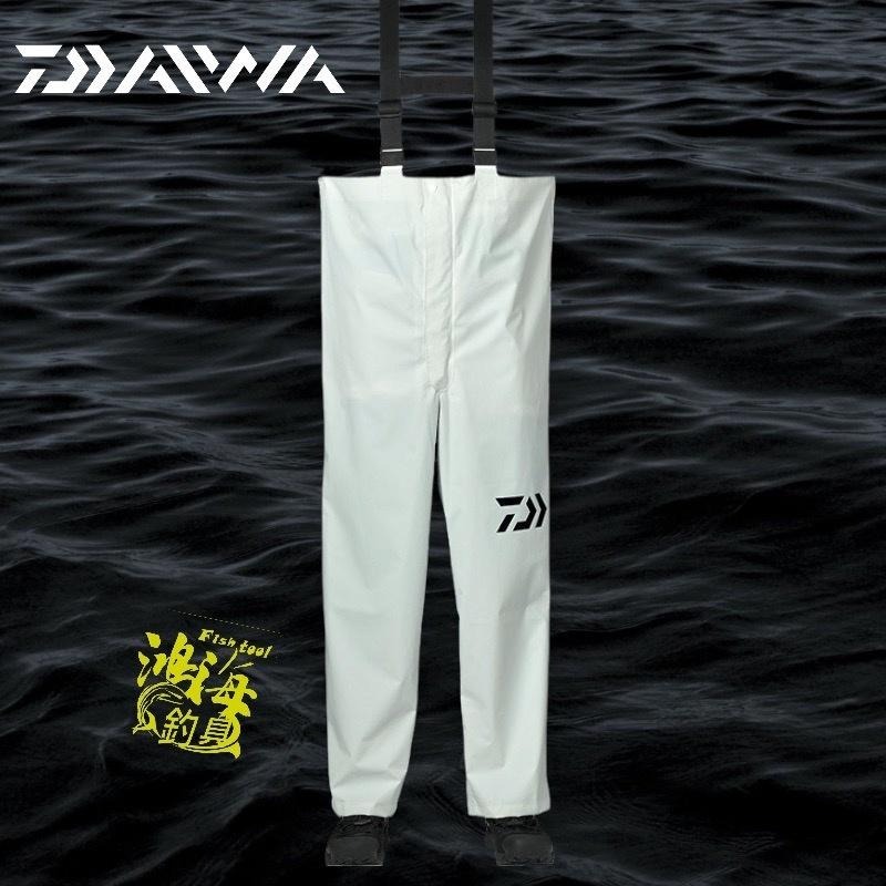 中壢鴻海釣具【DAIWA】 DR-6325P 船釣雨衣半身吊帶褲 [25年款] 雨褲-細節圖3