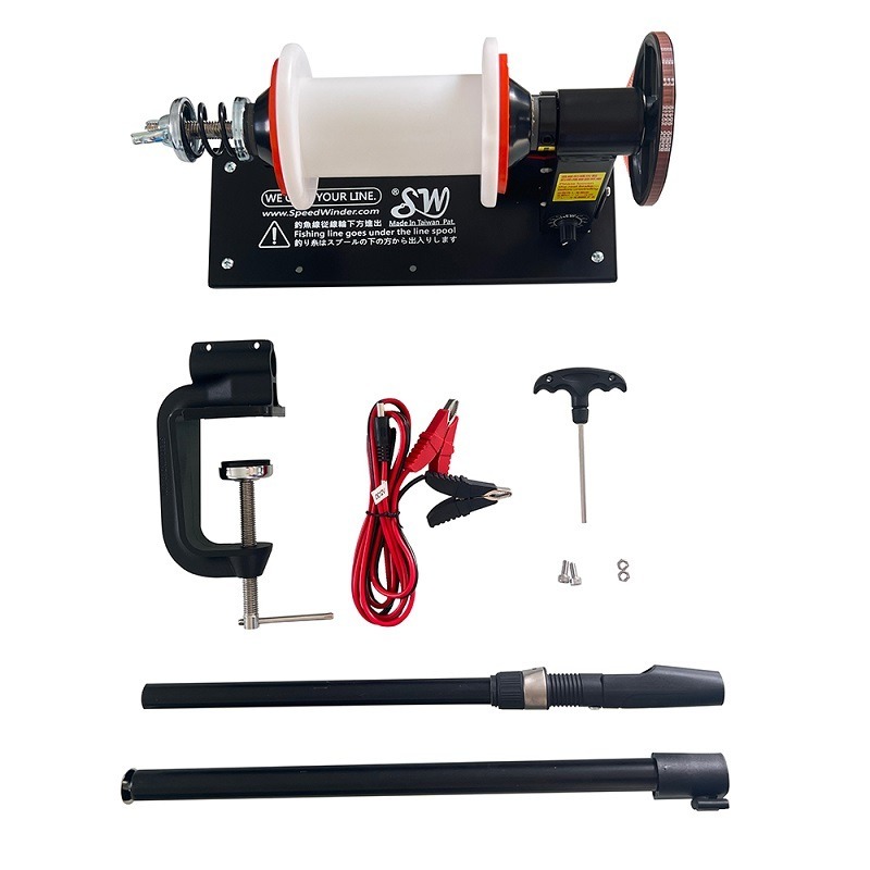 新款 (紅海釣具企業社)《速爾達》E-70 電動退線機/上線機 釣魚裝備 (新款伸縮夾具盤) 宅配免運-細節圖3