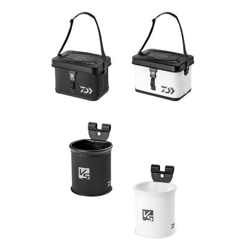 中壢鴻海釣具《DAIWA》工具箱 VS S36(A)黑 置物箱 工具箱 收納箱 收納袋 置物桶 水瓶架