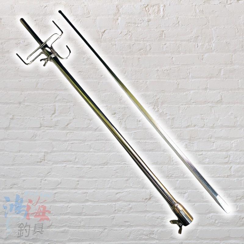 紅海釣具企業社 EVO 不銹鋼多功能荷掛-衝擊式 撞擊桿 可撞擊 置竿架-細節圖3