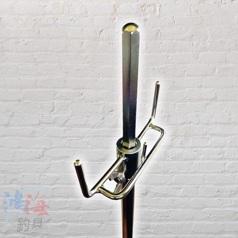 紅海釣具企業社 EVO 不銹鋼多功能荷掛-衝擊式 撞擊桿 可撞擊 置竿架-細節圖4