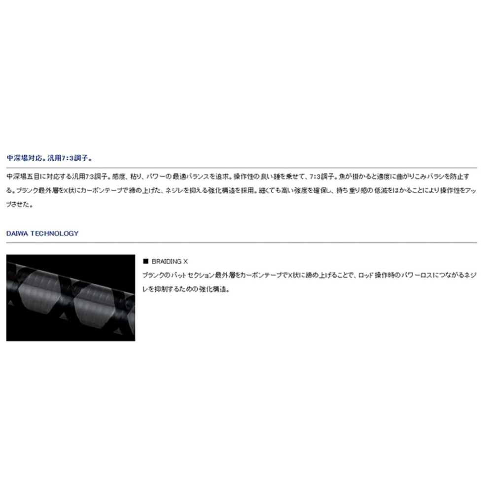 中壢紅海釣具【DAIWA】DEEP ZONE X  船竿 船釣竿 敲底 船竿 中深場-細節圖5