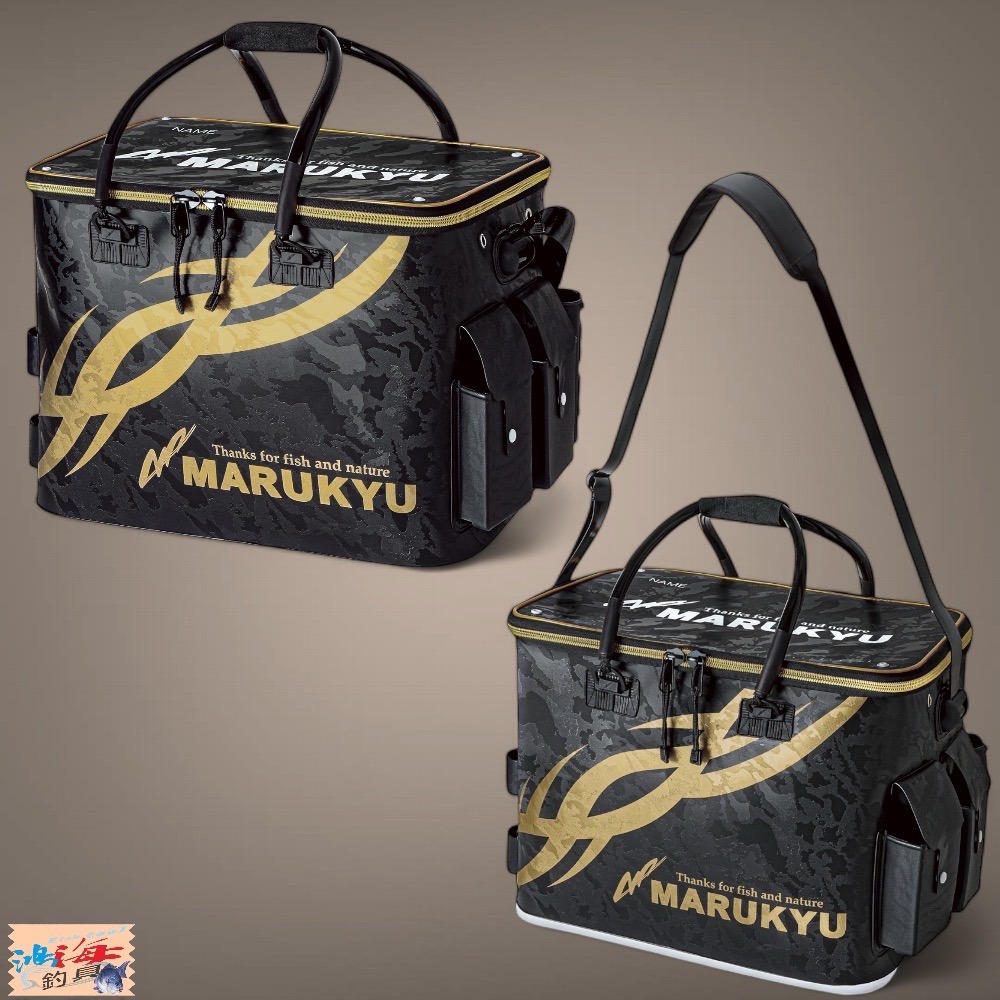 紅海釣具企業社【MARUKYU】 パワーバッカンSLⅤ 白色/黑色活魚桶#45CM-規格圖8