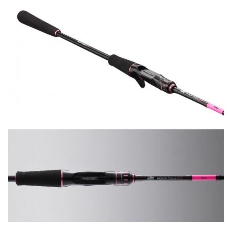 (中壢鴻海釣具)《ABU》AQUA COLORS TAKO ACTKS-682MHF-PK 花軟專用竿 船釣鐵板竿 釣竿-細節圖3