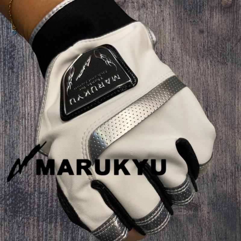 中壢鴻海釣具《MARUKYU》21 TR-01 白/銀色 三指切/五指切釣魚手套-細節圖4