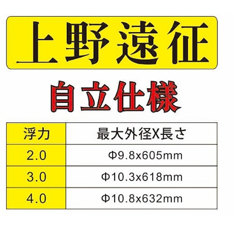 中壢鴻海釣具 TANAKA 上野遠征浮標(高梁) 長標 自重長標 超遠投浮標 磯釣 堤防-細節圖6