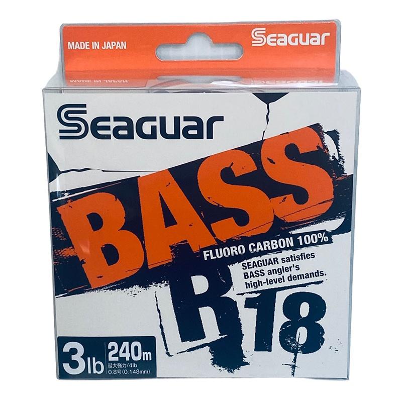 中壢鴻海釣具《Seaguar》シーガー R18 BASS 240m 碳纖線 卡夢線 釣魚線 子線 日本島內線-細節圖2