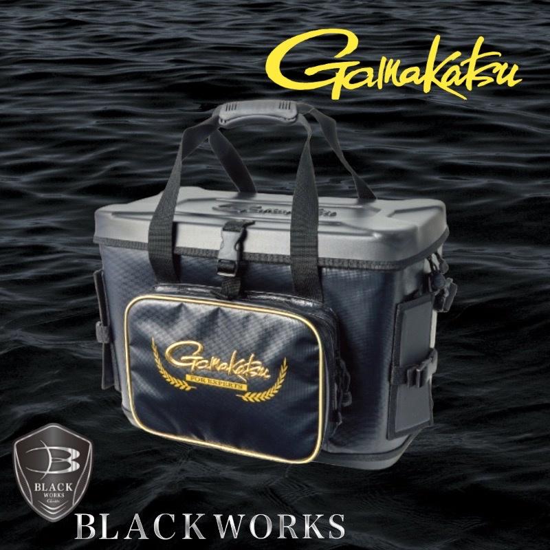 紅海釣具企業社 《gamakatsu》GM-2546 GM2546 BLACK WORKS 軟冰式活餌桶 置物袋-細節圖2