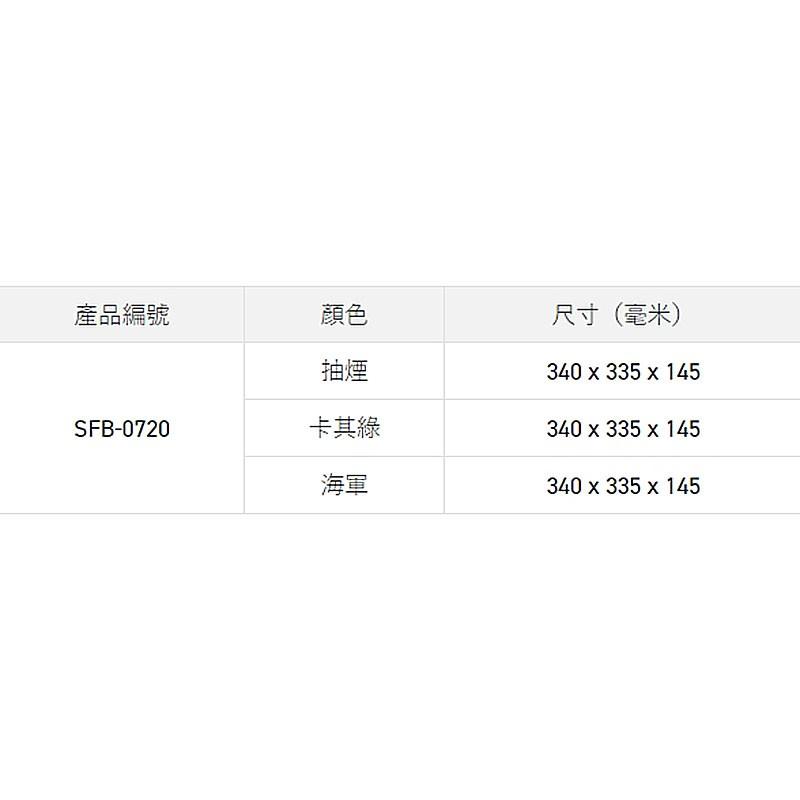 中壢鴻海釣具《SUNLINE》 SFB-0720 側背包 防水包 置物袋-細節圖2