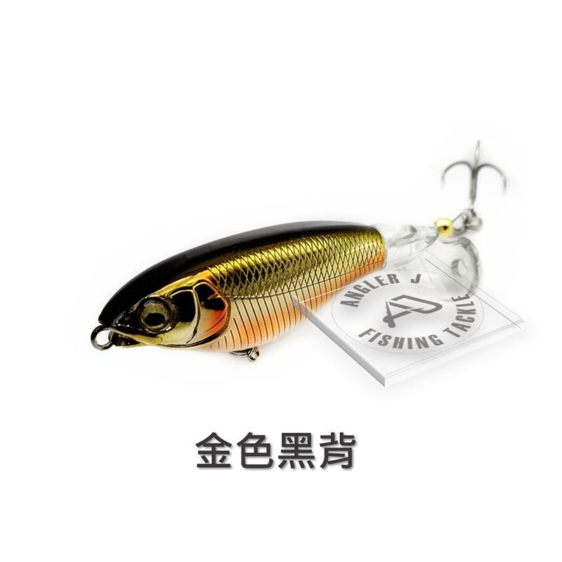 (中壢鴻海釣具)《ANGLER J》水表螺旋槳魚型路亞 路亞假餌 假魚硬餌 7.5CM(5.5克)-細節圖4