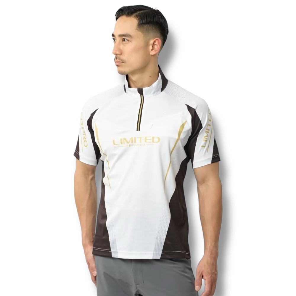 紅海釣具企業社【SHIMANO】SH-125Y LIMITED PRO半拉鍊短袖釣魚衫 (25年春夏款)-細節圖2