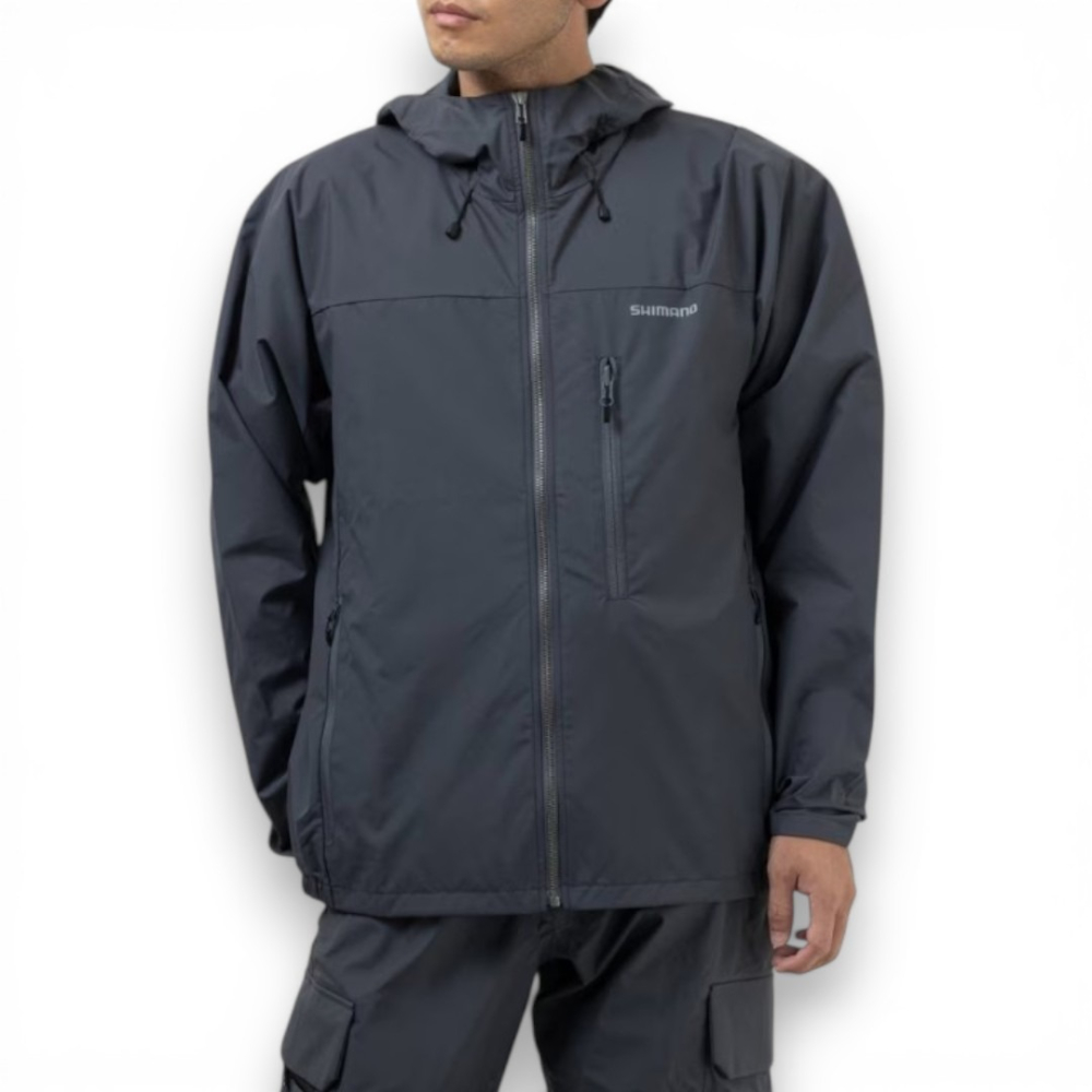 中壢紅海釣具 【SHIMANO】WJ-080Z 防潑水外套 連帽釣魚外套 輕量防風 透氣可收納 2026新款-細節圖2