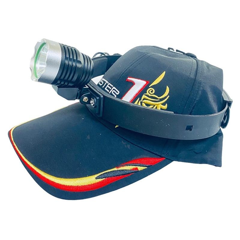 (紅海釣具企業社)《玩家級》H137A 10W鋁合金頭燈 白光 聚光遠射型 工作燈 釣魚 登山 露營 LED照明燈-細節圖3