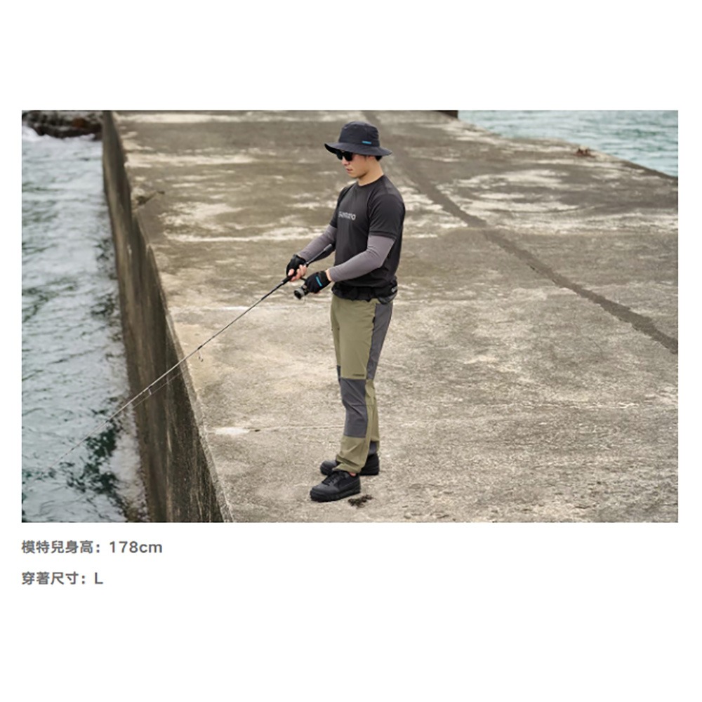 紅海釣具企業社【SHIMANO】WP-060Y  多功能防撥水耐磨釣魚長褲 (25年春夏款)-細節圖2
