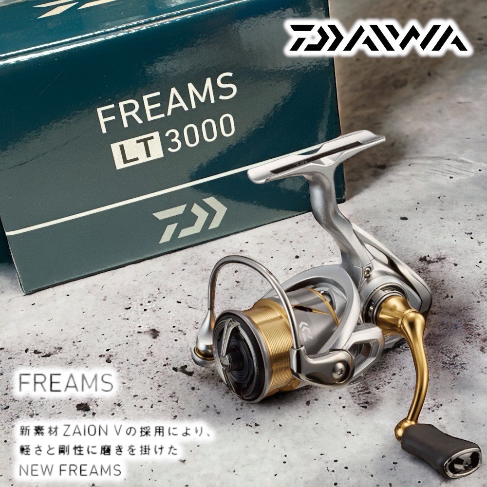 中壢鴻海釣具【DAIWA】FREAMS LT 紡車捲線器 (21年款) 釣魚 海釣池 岸拋 磯釣 捲線器-細節圖2