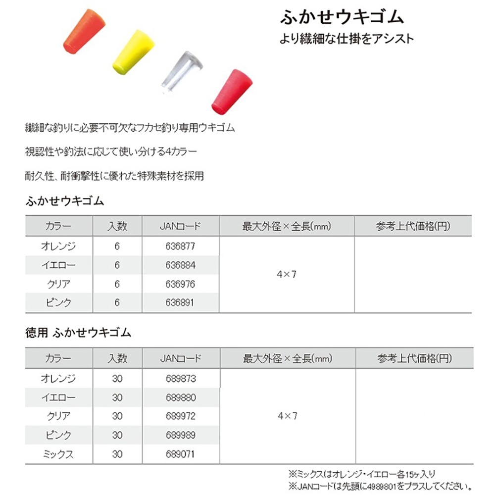 中壢鴻海釣具【TSURIKEN】 德用大包裝 ふかせウキゴム 潮受插銷  德用潮受ウキゴム フカセからまん棒-細節圖5