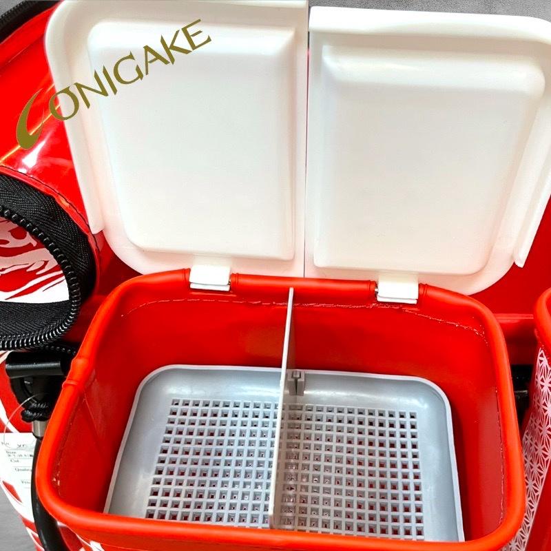 紅海釣具企業社《ONIGAKE》 YC220G 限量紅色杓立 YC230G 限量紅色南極蝦盒-細節圖8
