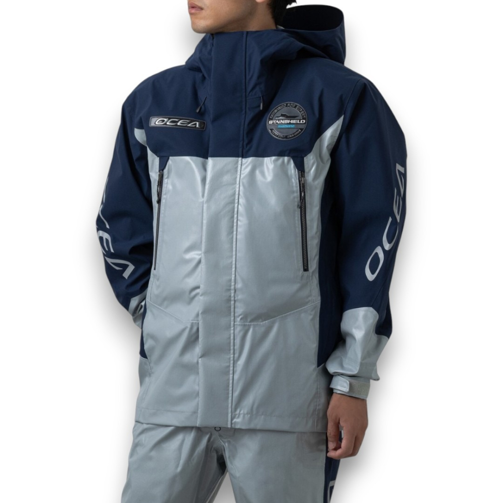 中壢紅海釣具【SHIMANO】 RA-070Z 船釣防水雨衣外套 (26年款)-細節圖2