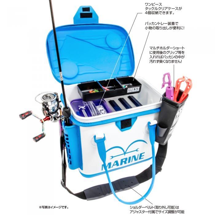(紅海釣具企業社)《DRESS》聯名海賊王- 海軍旗幟-17L置物袋 路亞袋 置物箱 日本正品 限量-細節圖2