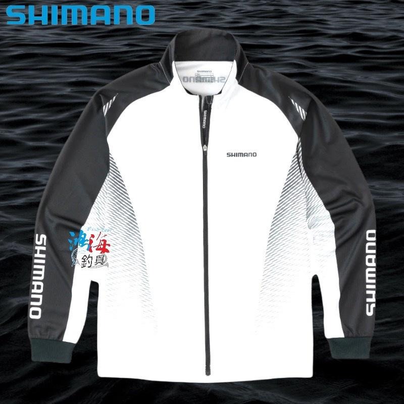 中壢鴻海釣具 SHIMANO SH-006V 全拉式拉鍊長袖釣魚衫-細節圖4