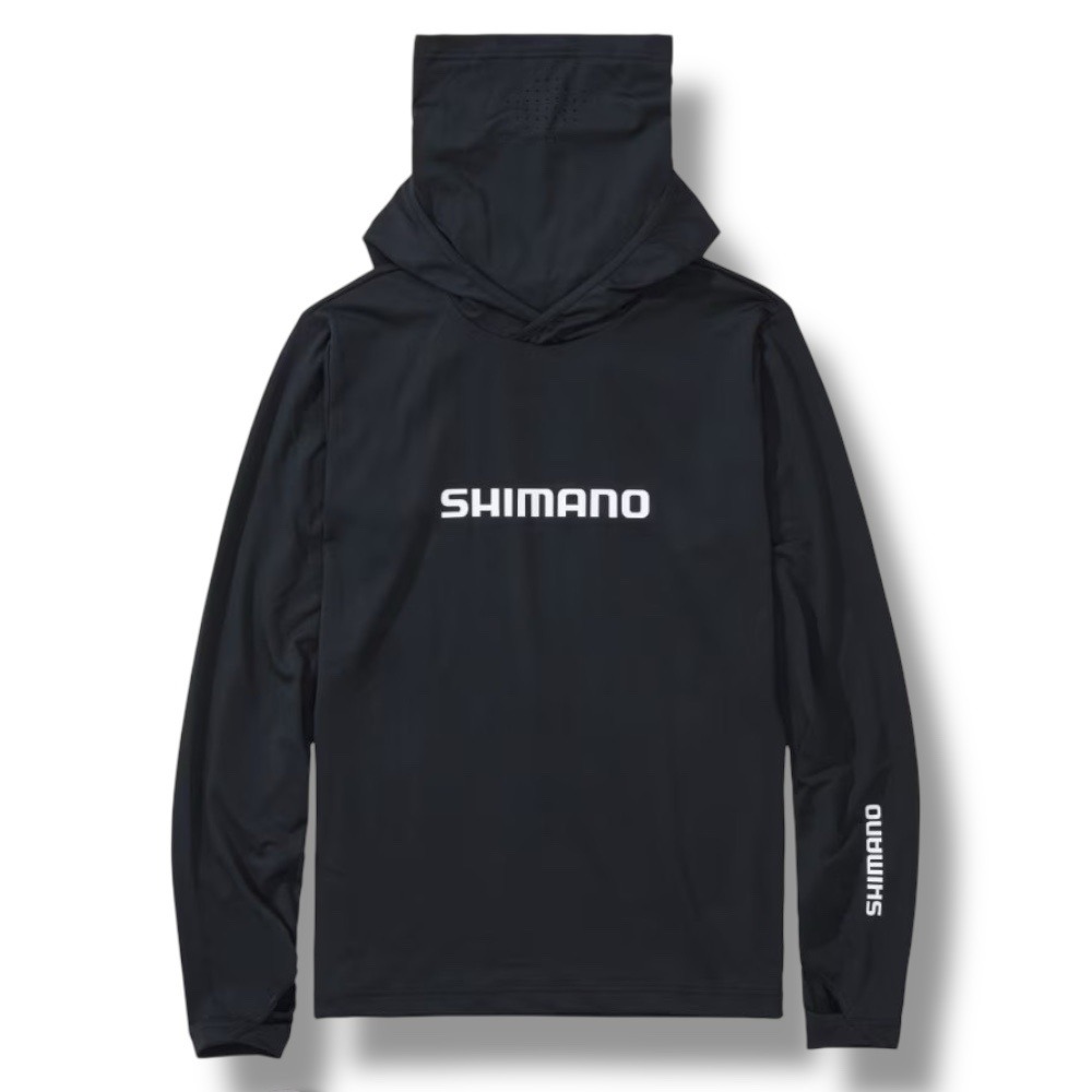 中壢鴻海釣具 【SHIMANO】 SH-060Y 海軍藍防曬連帽長袖衫 (25年春夏款)-規格圖10