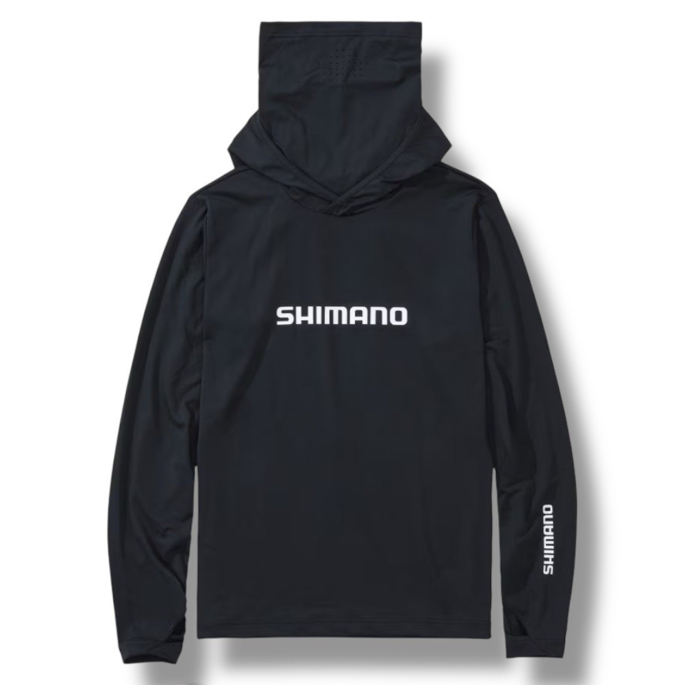 中壢鴻海釣具 【SHIMANO】 SH-060Y 海軍藍防曬連帽長袖衫 (25年春夏款)-規格圖10