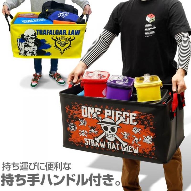 (紅海釣具企業社)《DRESS》聯名海賊王- 汽車後備箱 大型置物提袋  置物箱  EVA收納袋 4款日本正品 限量-細節圖3