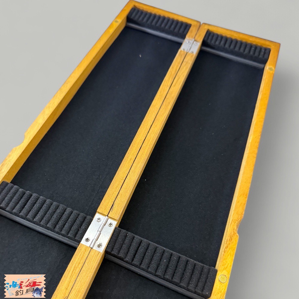 紅海釣具企業社 木質浮標盒(附收納袋)#55CM 釣魚浮標收納盒 長標收納 浮標保護盒-細節圖6