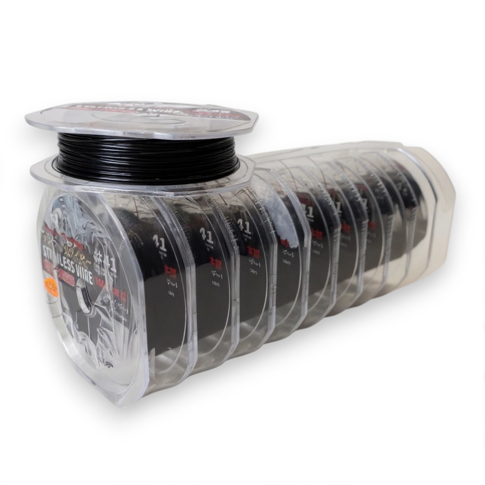 中壢紅海釣具 白龍 (鋼絲)100M連結線 包皮歪阿 尼龍包膜鋼絲 鋼絲線 包膜鋼絲線-細節圖3