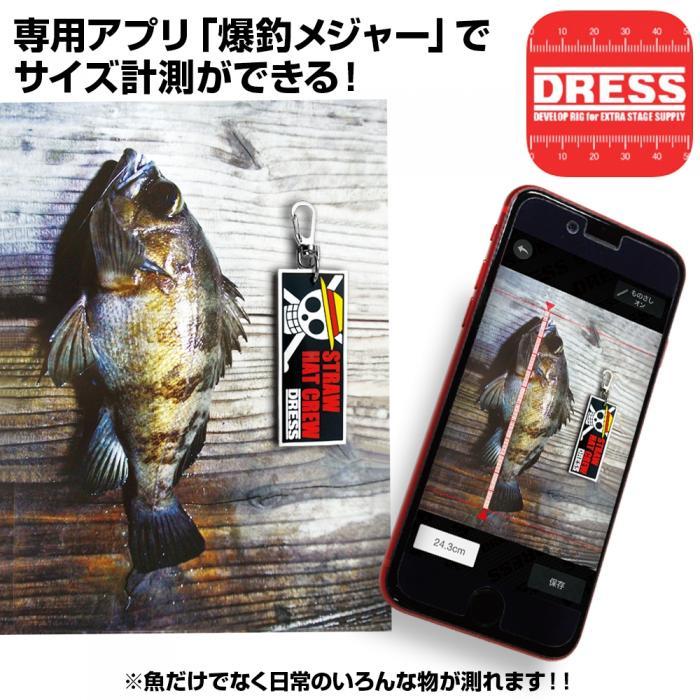 (紅海釣具企業社)《DRESS》聯名海賊王- 草帽海賊團 電子魚尺 鑰匙圈  日本正品 限量-細節圖2