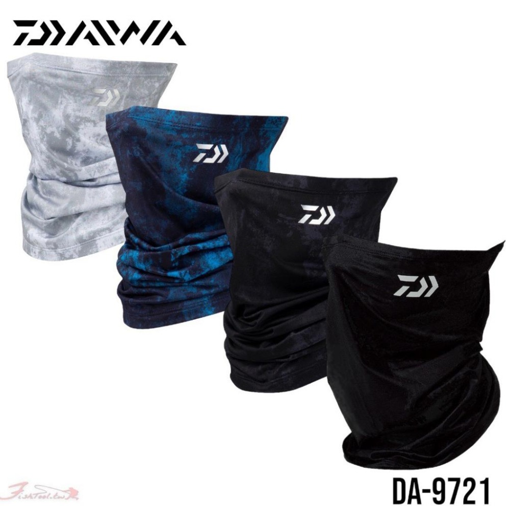 紅海釣具企業社《DAIWA》22 DA-9721 防曬面罩 脖圍 涼感 抗UV 吸水速乾 釣魚頭巾-細節圖2