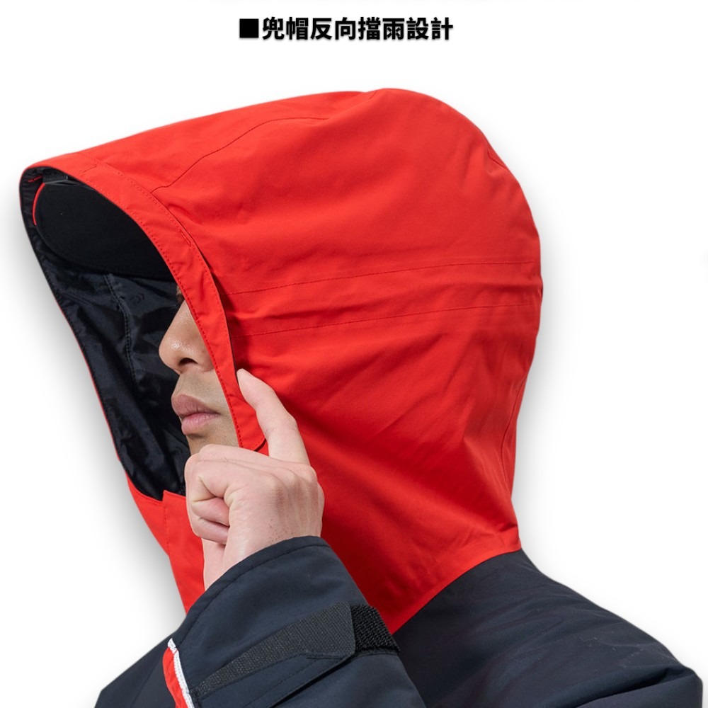 中壢紅海釣具【DAIWA】DW-3425 RAINMAX HIGH LOFT 冬季套裝 黑色保暖釣魚套裝 雨衣套裝-細節圖4